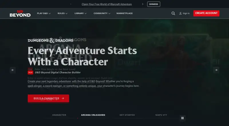 D&D Beyond Maps screenshot