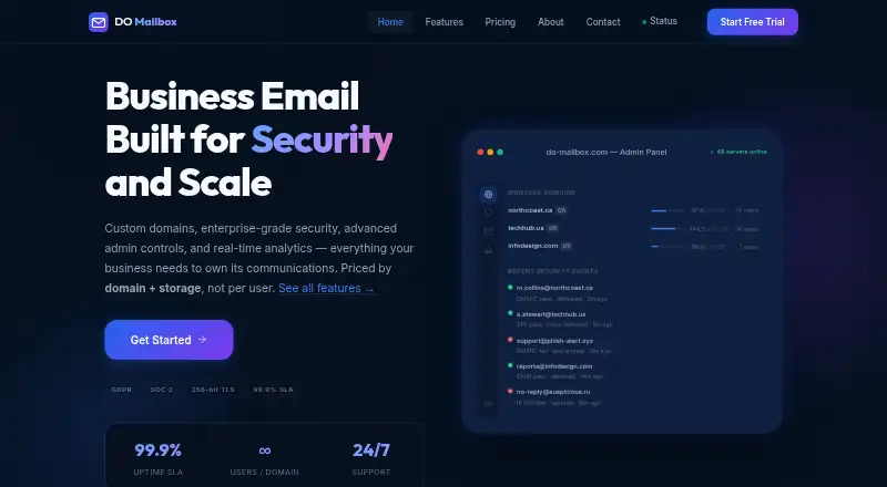 DO Mailbox screenshot