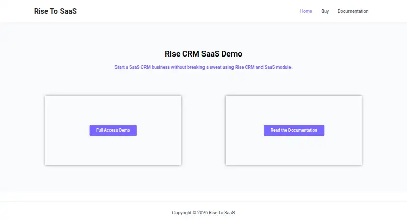 Rise To SaaS screenshot