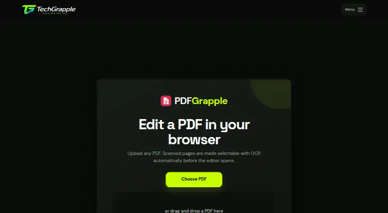 PDFGrapple screenshot