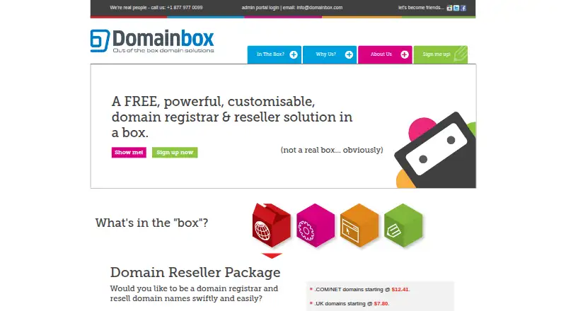 Domainbox screenshot