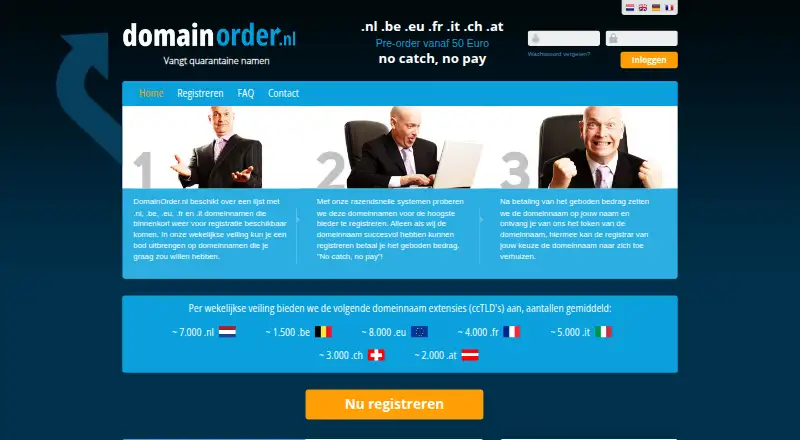 DomainOrder screenshot