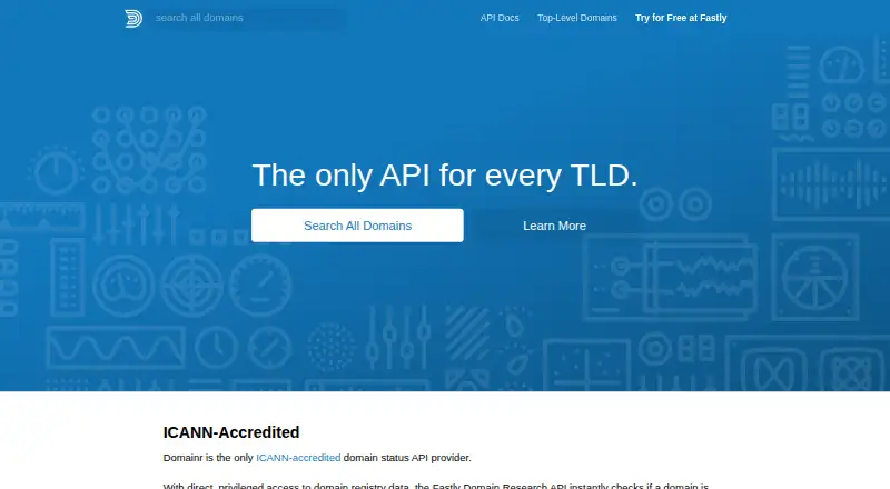 Domainr screenshot