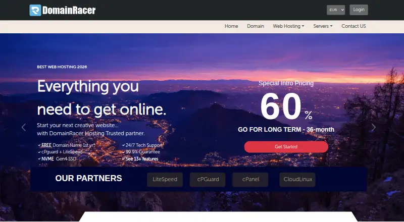 DomainRacer screenshot