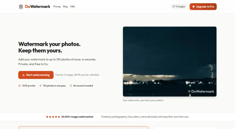 DoWatermark screenshot