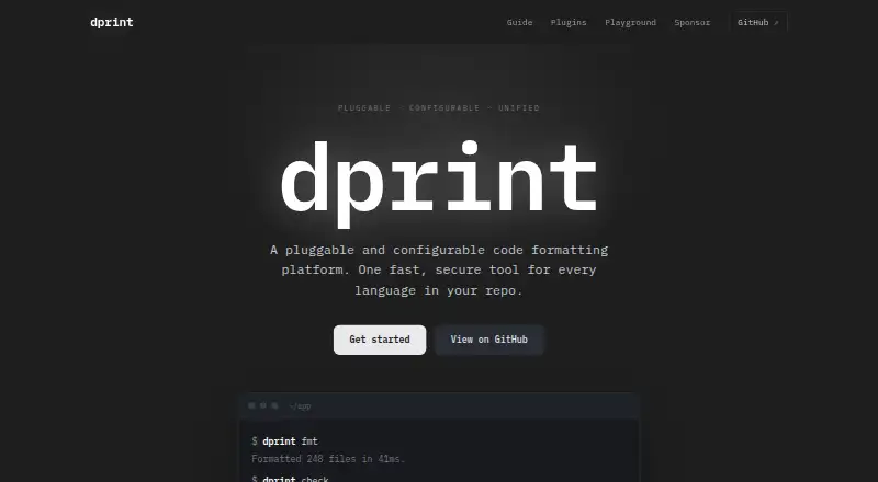 dprint screenshot