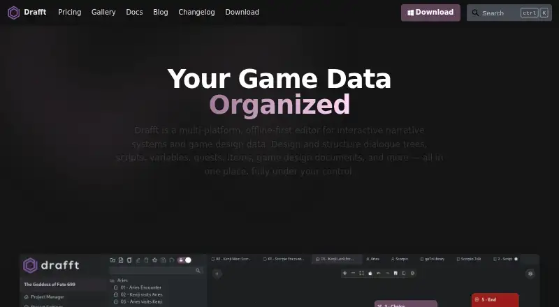 Drafft screenshot