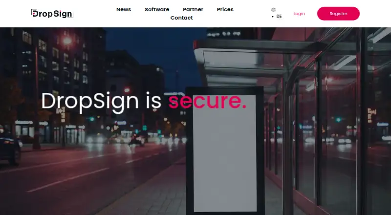 DropSign screenshot