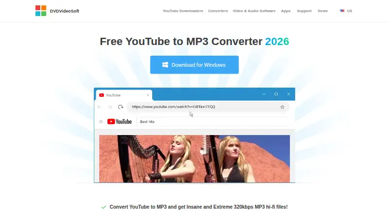 Free YouTube to MP3 Converter screenshot