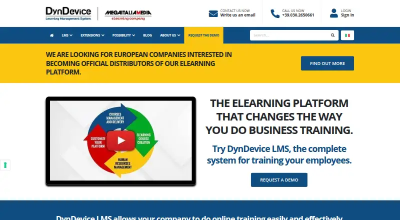 DynDevice LMS screenshot