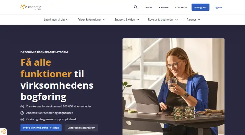 e-conomic screenshot