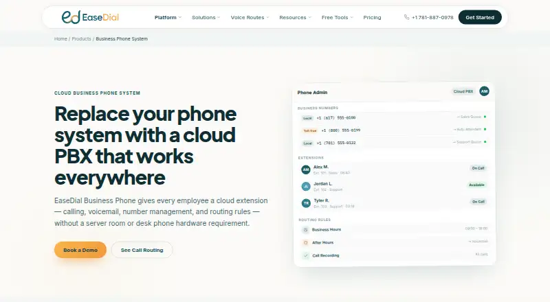 EaseDial Business Phone screenshot