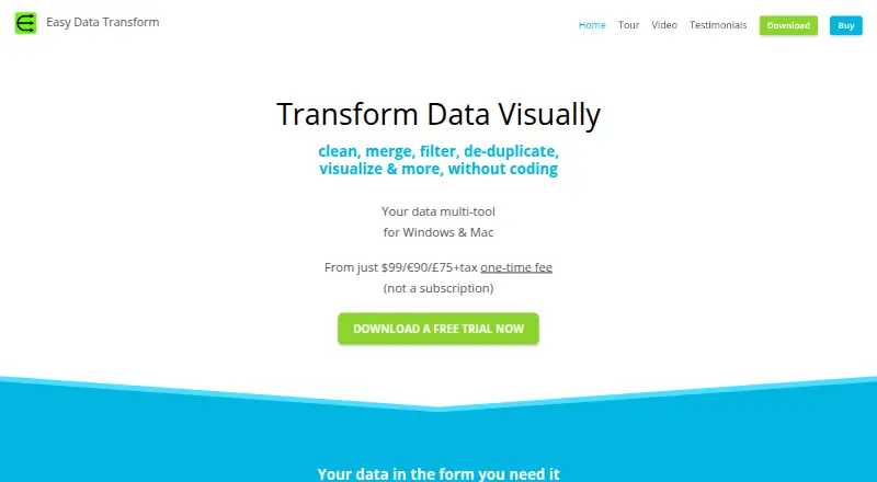Easy Data Transform screenshot