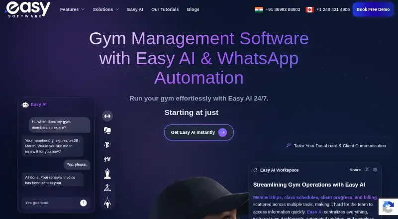 Easy Gym Software screenshot