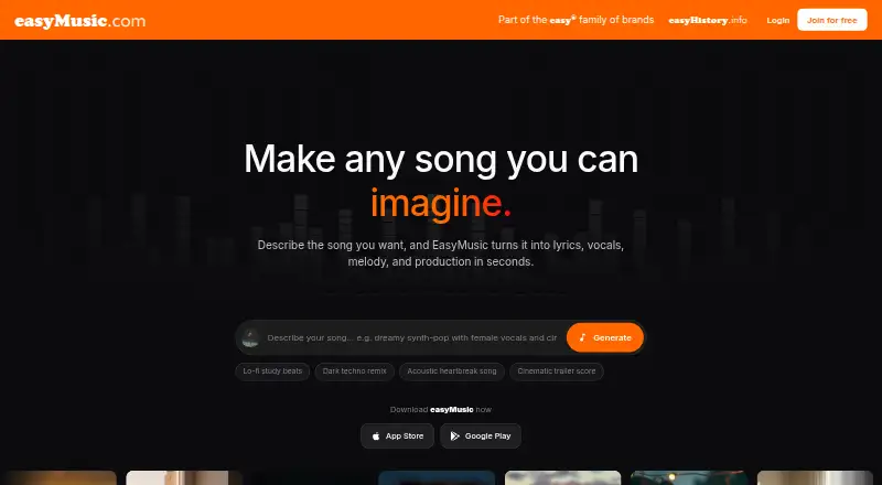 easyMusic screenshot