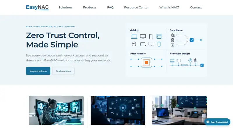 EasyNAC screenshot