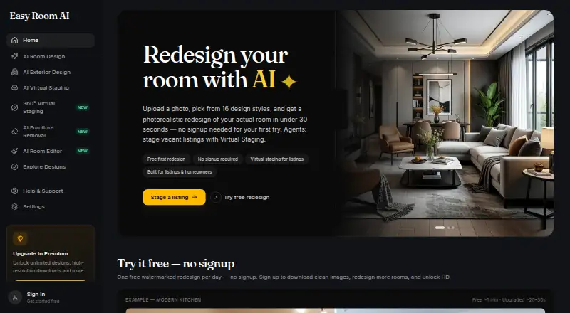 EasyRoomAI screenshot