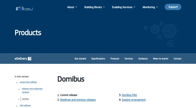 Domibus screenshot