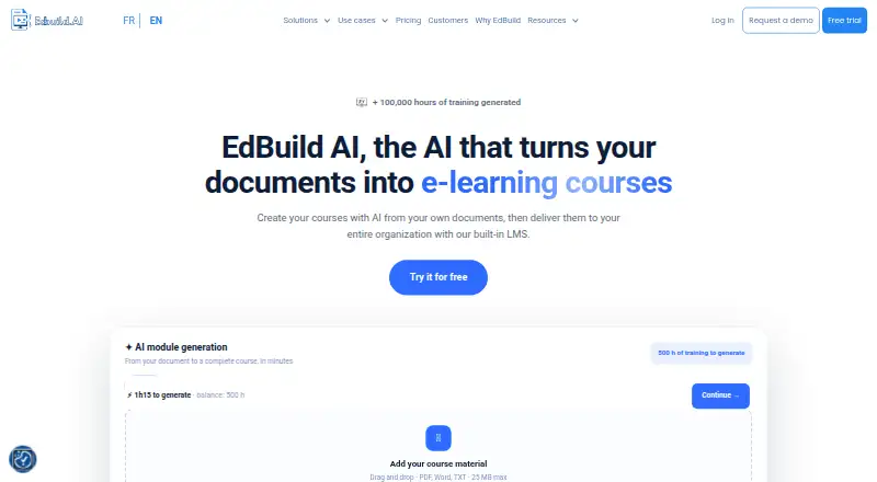 EdBuild AI screenshot