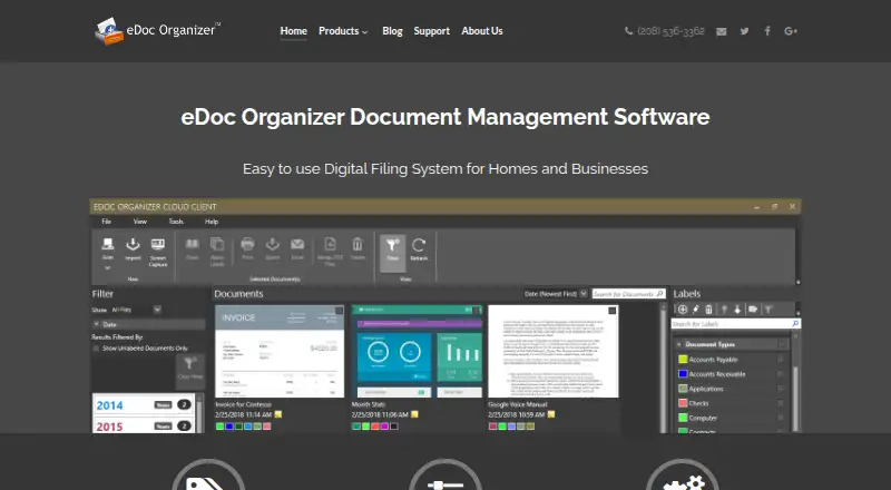 eDoc Organizer screenshot