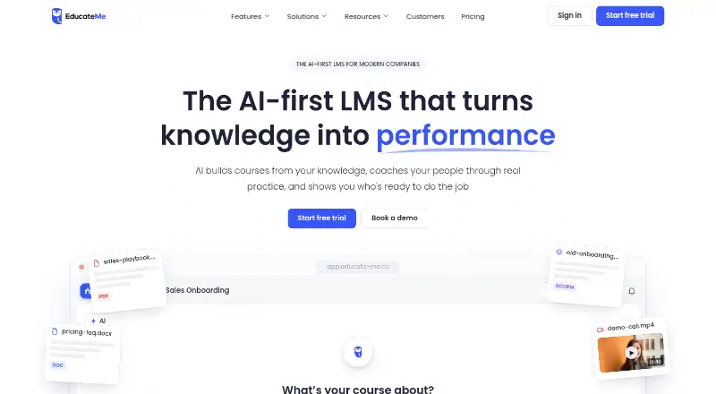 EducateMe screenshot
