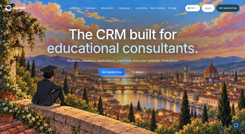 EduCRM screenshot
