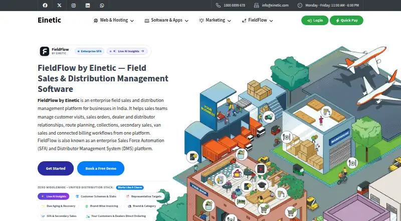 FieldFlow screenshot