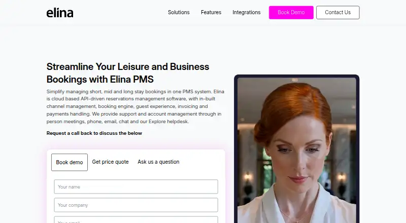 Elina PMS screenshot