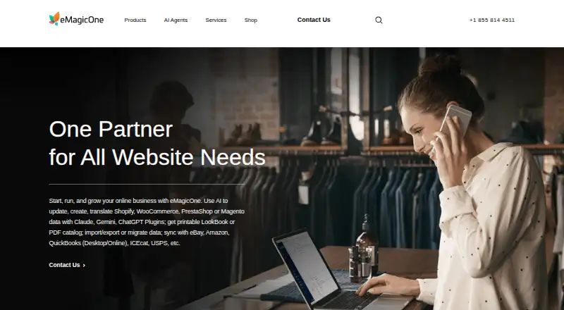 Store Manager for Magento screenshot