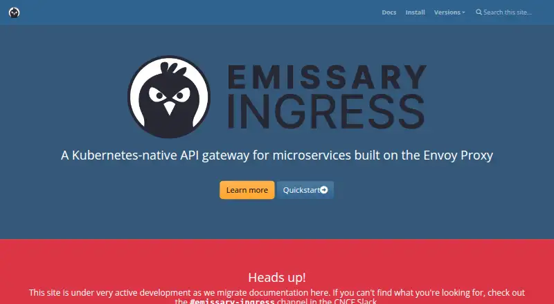 Emissary-ingress screenshot