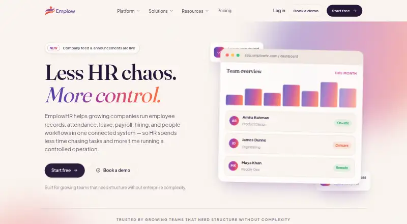 EmplowHR screenshot
