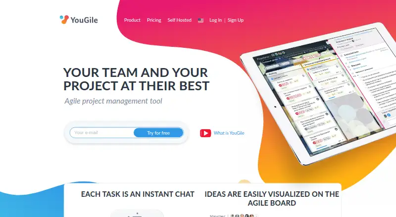 YouGile screenshot