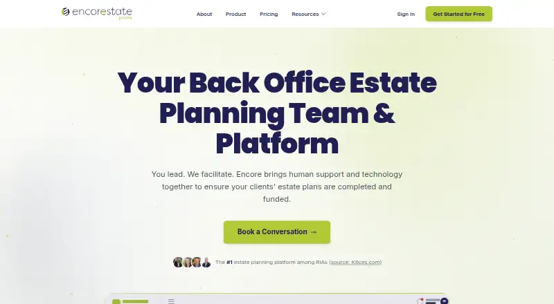 EncorEstate Plans screenshot