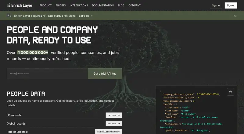 Enrich Layer screenshot