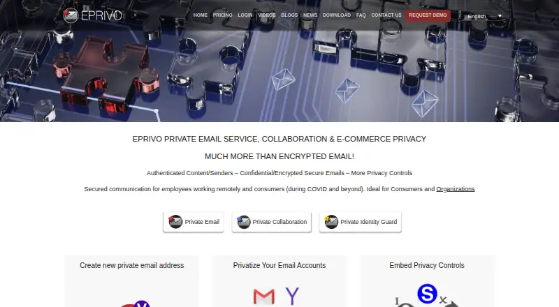 EPRIVO screenshot