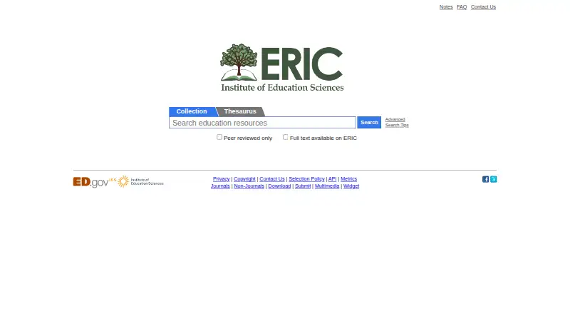 ERIC screenshot