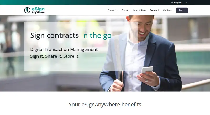 Namirial eSignAnyWhere screenshot