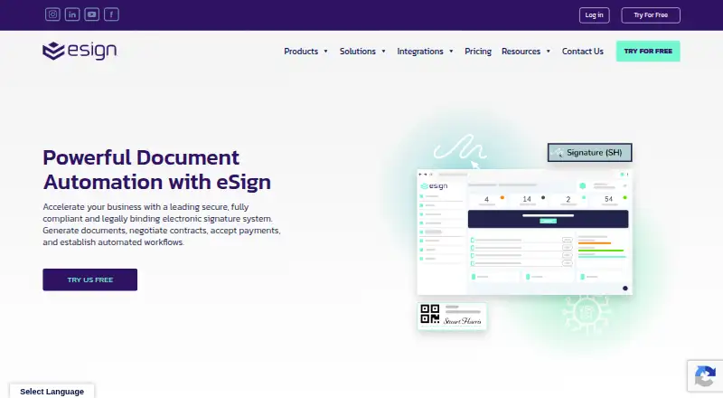 E-Sign screenshot