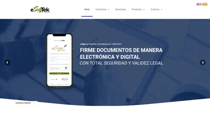 eSigTek screenshot