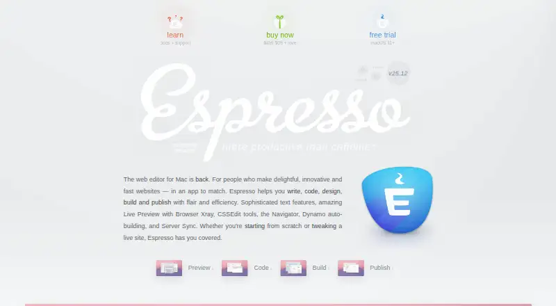 Espresso screenshot