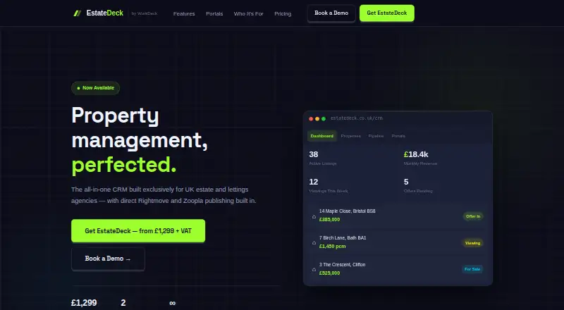 EstateDeck screenshot