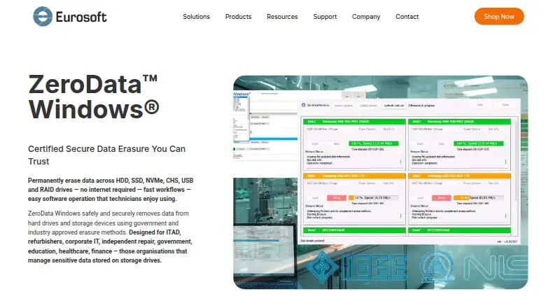 ZeroData Windows screenshot