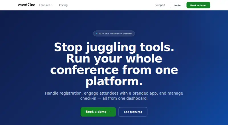 eventOne screenshot