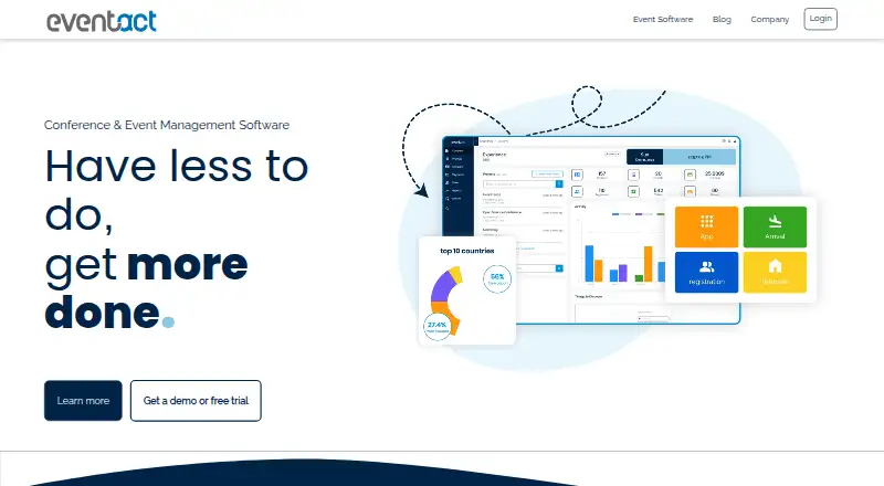 Eventact screenshot