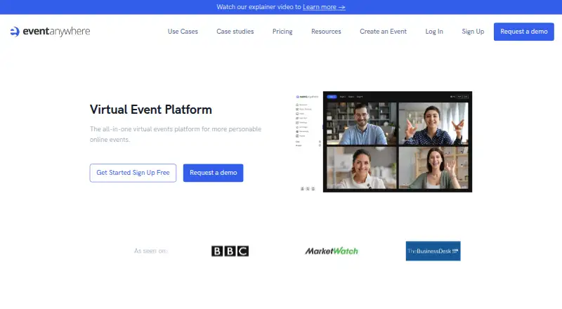 Event Anywhere screenshot