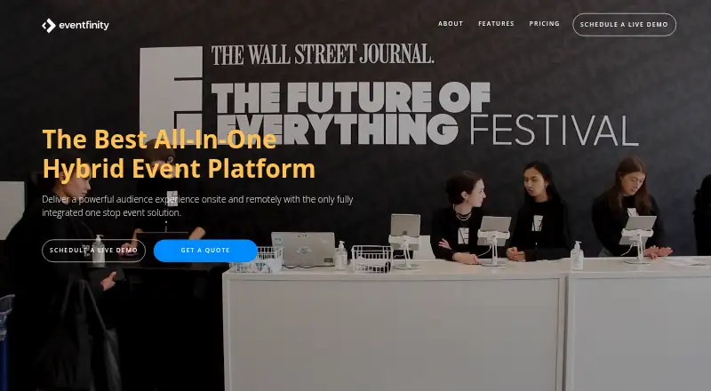 Eventfinity screenshot