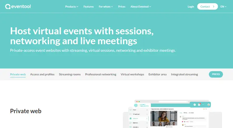 Eventool screenshot