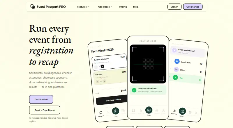 Event Passport PRO screenshot