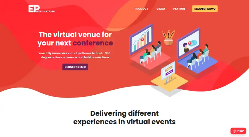 Event Platform screenshot