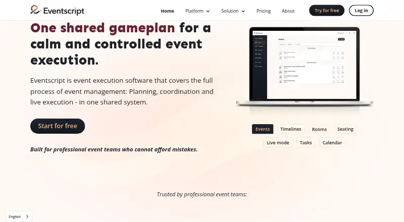 Eventscript screenshot